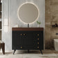 36" Freestanding Bathroom Vanity with Faux Marble Top
