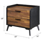 Jiranty - Accent Table - Walnut & Black