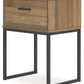 Deanlow - One Drawer Night Stand - Honey