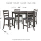 Bridson - Square Counter TBL Set (Set of 5) - Gray