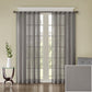 Solid Crushed Curtain Panel Pair (2 Pcs)