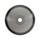 Sonny 16'' Bathroom Round Crystal Glass Sink without Faucet