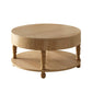 Coffee Table with Dual Storage for Living Room