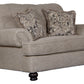 Freemont - Chair And a Half - Pewter