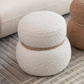 White Snowman Ottoman