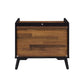 Jiranty - Accent Table - Walnut & Black