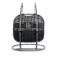 Vasant - 52" Hanging Chair - Fabric & Wicker