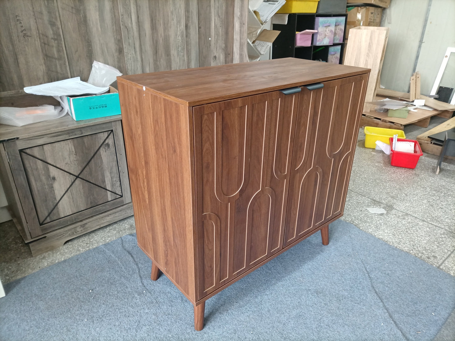 Farmhouse Sideboard Buffet Cabinet with Storage