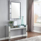 Nysa - Sofa Table - Mirrored & Faux Crystals