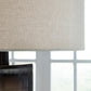 Dingerly - Glass Table Lamp - Brown