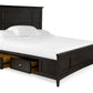 Westley Falls - Complete Panel Bed With Storage Rails