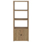 Noriega Mango 3-Shelf Engineered Wood Media Tower
