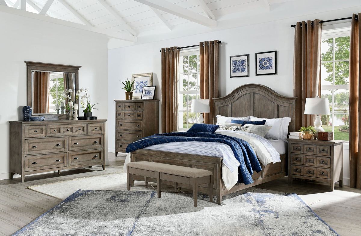 Paxton Place - Wood Drawer Chest - Dove Tail Gray