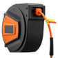 Retractable Air Hose Reel, 1/4 Inch x 50 FT