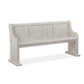 Bronwyn - Bench With Back - Alabaster