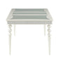 Maverick Platinum Finish Dining Table