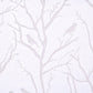 Grommet Top Sheer Bird on Branches Burnout Window Curtain