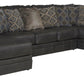 Denali - Italian Leather Match Sectional