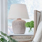 Danry - Metal Table Lamp - Distressed Cream
