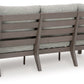 Hillside Barn - Sofa With Cushion - Gray / Brown