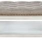 Kanwyn - Uph Ottoman Cocktail Table - Whitewash
