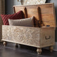 Fossil Ridge - Storage Bench - Beige