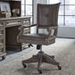 Lancaster - Fully Upholstered Swivel Chair - Dove Tail Gray