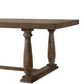 Bernard Weathered Dining Table