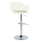 Contemporary Adjustable Barstool with Swivel