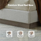 Hosford Upholstered Wingback Bed