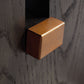 Burkhaus - Rectangular Cocktail Table - White / Dark Brown