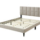 King Sized Squares Bed in a Box with USB Charging