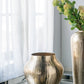 Aluminum Chisel Flower Vase