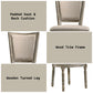 Gabrian - Fabric Side Chair (Set of 2) - Two-Tone Beige & Reclaimed Gray