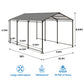 Heavy Duty Metal Carport 10 × 15 FT
