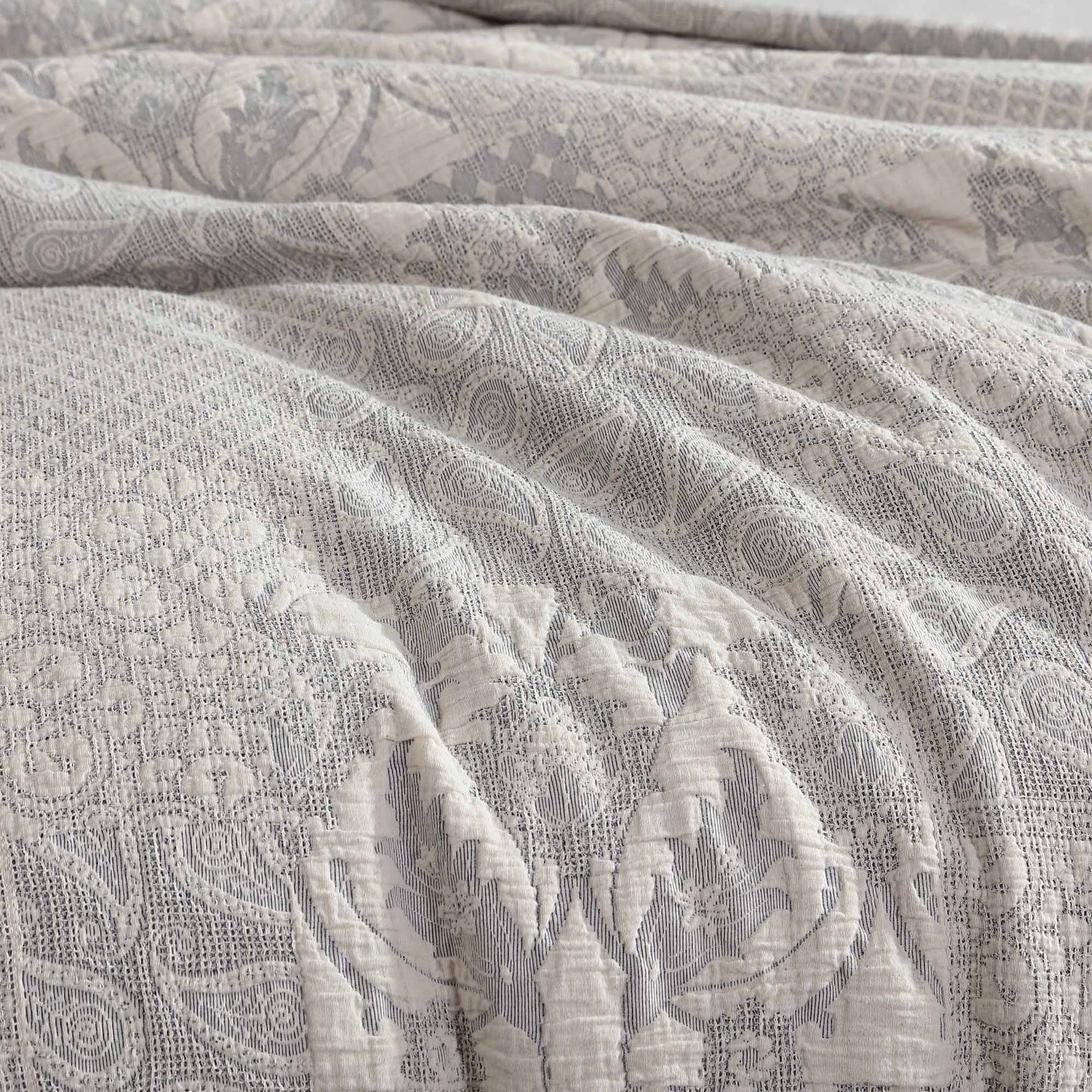 Paisley 3 Piece Queen Comforter Cover Set