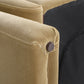 Mason 40" Arched Arm Chair, Camel