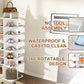 7-Tier Rotating Shoe Rack Tower