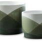 Ardenridge - Planter Set (Set of 2) - Green / White