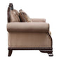 Chateau De Ville - Chair With Pillow (Same Lv01590) - Fabric & Espresso