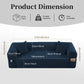 Spring Sofa with High-Quality Fabric, Pillows & Storage in Blue