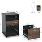 Mobile File Cabinet with Lock