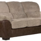 McMahon - Sofa With Drop Down Table - Bark