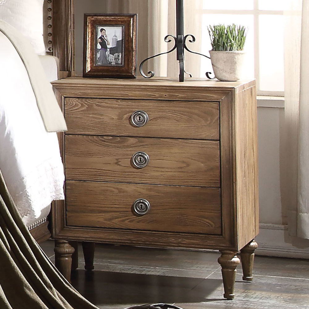 Inverness - 28" Nightstand - Reclaimed Oak