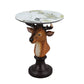 Deer Head Accent Table