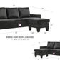 Jessica G0512-SCH Sofa Chaise