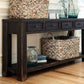 Gavelston - Sofa Table - Black