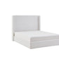 Carmen Upholstered Wingback Bed