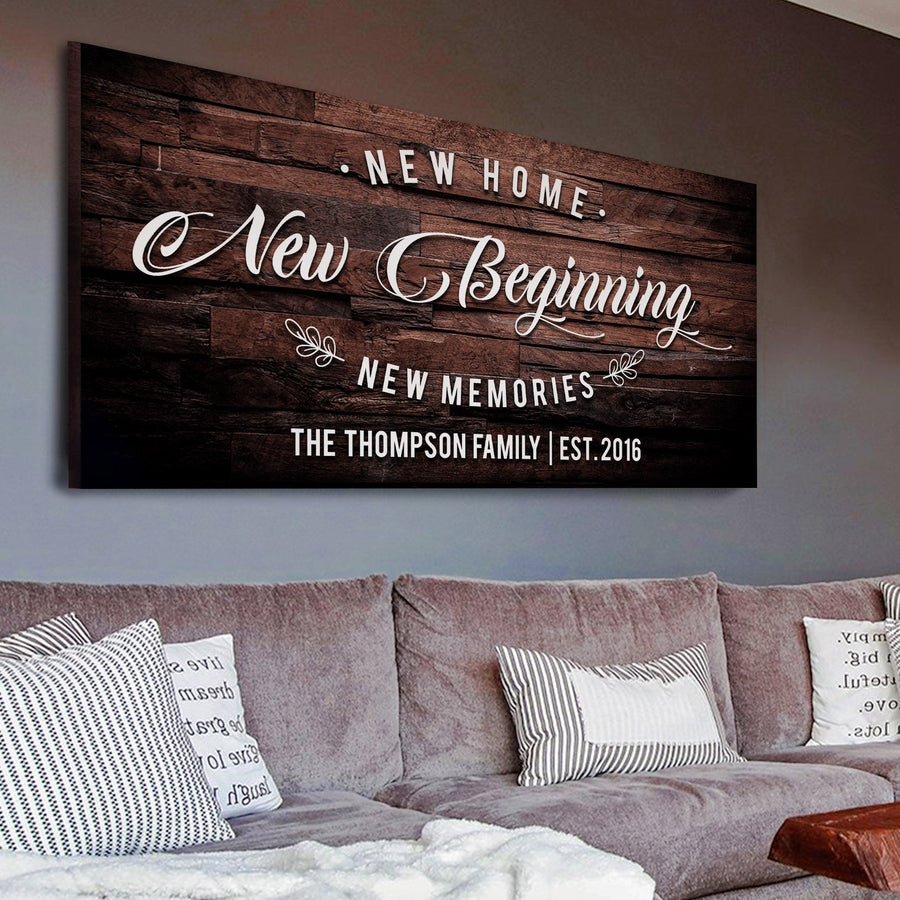 New Home Sign III