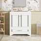 30" Luxurious Bathroom Vanity with Ceramic Sink